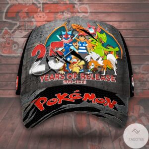 Pokemon 25 Years Of Release Cap