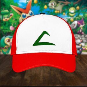 Pokemon Ash Ketchum Custom Classic Cap