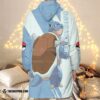 Pokemon Blastoise Fleece Hoodie Blanket