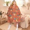Pokemon Charizard Fleece Hoodie Blanket