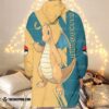 Pokemon Dragonite Fleece Hoodie Blanket