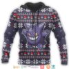 Pokemon Gengar Xmas 3D Shirt Hoodie