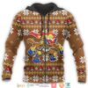 Pokemon Infernape Xmas 3D Shirt Hoodie