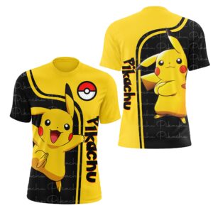 Pokemon Pikachu 3D Shirt Hoodie