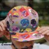 Power Rangers Pattern Custom Baseball Cap