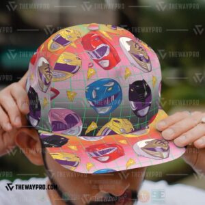 Power Rangers Pattern Custom Baseball Cap