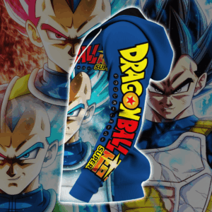 Prince Vegeta Cosplay Dragon Ball Anime 3D Hoodie Shirt