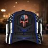 Punisher Skull American Flag Cap Hat 1