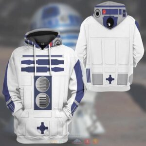 R2D2 Cosplay 3D Shirt Hoodie