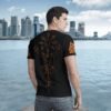 Raven Skull Till Valhalla Valknut Viking 3D Shirt Hoodie