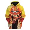 Red Fox Tranformation 3D Hoodie Zip Hoodie
