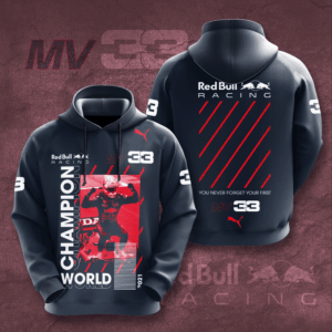 Redbull Racing Car 33 World Champion 3D Shirt Hoodie 1