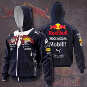 Redbull Racing Mobil1 Honda 3D Shirt Hoodie 4