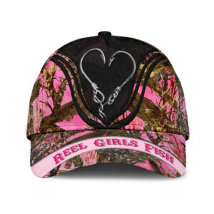 Reel Girls Fish Camo 3D Cap