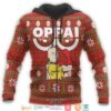 Saitama Oppai One Punch Man Anime Xmas 3D Shirt Hoodie