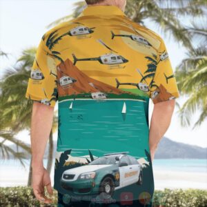 San Juan County New Mexico Sheriff 2015 Chevy Caprice Ppv Bell Oh58 Helicopters Hawaiian Shirt