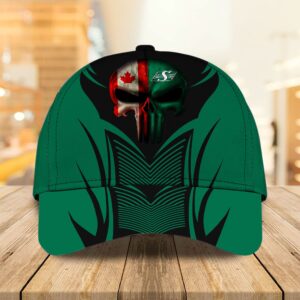 Saskatchewan Roughriders Skull Cap Hat