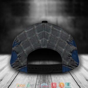 Seattle Seahawks Iron Man Nfl Custom Name Cap