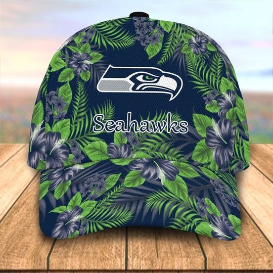 Seattle-Seahawks-Tropical-Flower-Classic-Cap-1