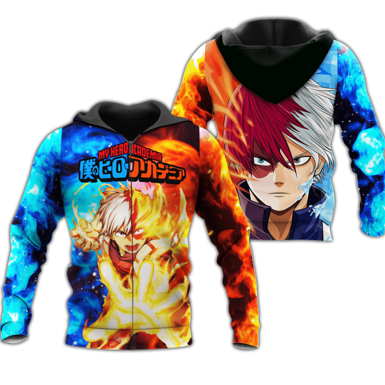 Shoto-Todoroki-My-Hero-Academia-Anime-3D-Hoodie-Shirt-1