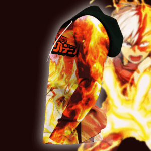 Shoto Todoroki My Hero Academia Anime 3D Hoodie Shirt
