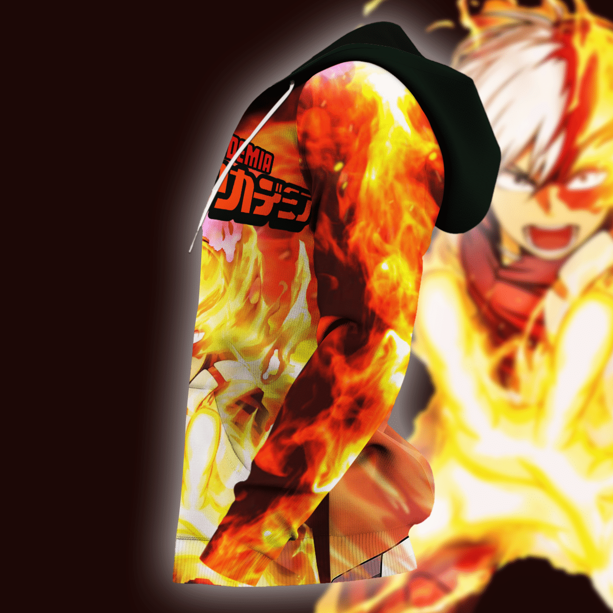Shoto Todoroki My Hero Academia Anime 3D Hoodie Shirt Shoto Todoroki My Hero Academia Anime 3D Hoodie Shirt