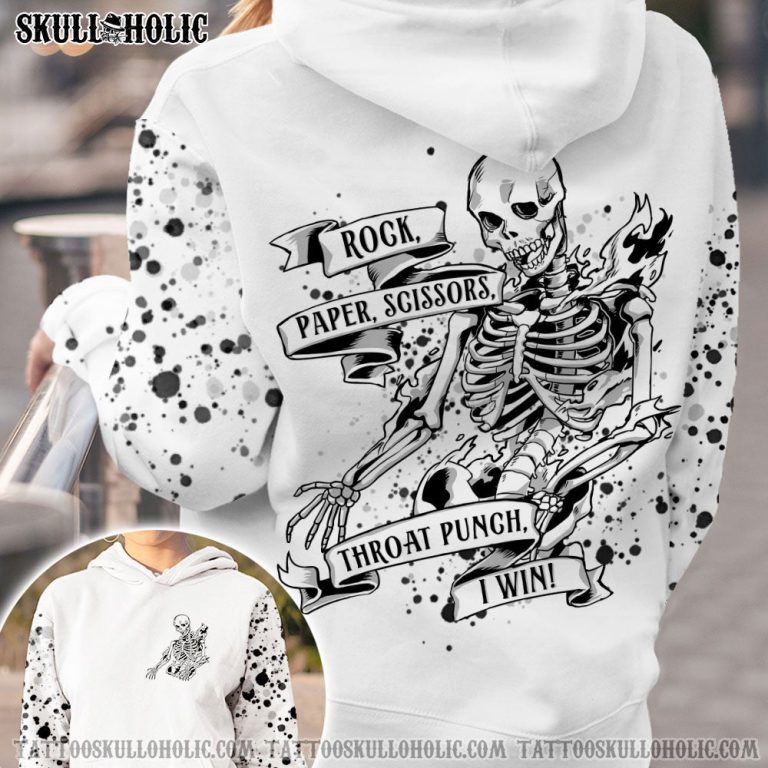 Skelton-Ribbon-Rock-Paper-Scissors-3D-Shirt-Hoodie-1