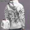 Skelton Ribbon Rock Paper Scissors 3D Shirt Hoodie