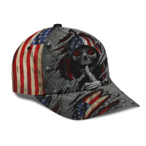 Skull American Flag Cap