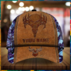 Skull Deer Hunting Custom Personalized Name Cap 10