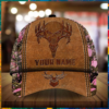 Skull Deer Hunting Custom Personalized Name Cap 8
