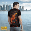 Skull Lava Valknut Viking 3D Shirt Hoodie