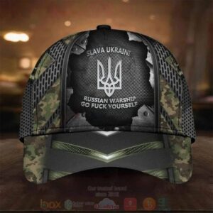 Slava Ukraini Russian Warship Go Fuck Yourself Cap 1