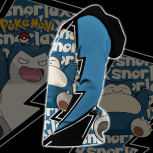 Snorlax Costume Pokemon Anime 3D Hoodie Shirt