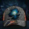 South Dakota State American Flag Cap