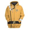 Star Trek Ii Vi Wrath Of Khan Starfleet Kirk Spock Yellow 3D Hoodie Shirt