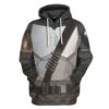 Star Wars Beskar 3D Hoodie Shirt