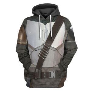 Star Wars Beskar 3D Hoodie Shirt