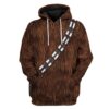 Star Wars Chewbacca 3D Hoodie Shirt