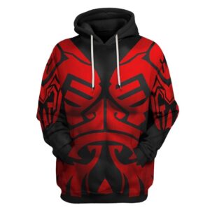 Star Wars Darth Maul Cosplay 3D Hoodie Shirt