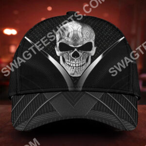 Sugar Skull Metal All Over Printed Classic Cap