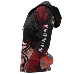 Sukuna Jujutsu Kaisen Custom Anime 3D Hoodie Shirt