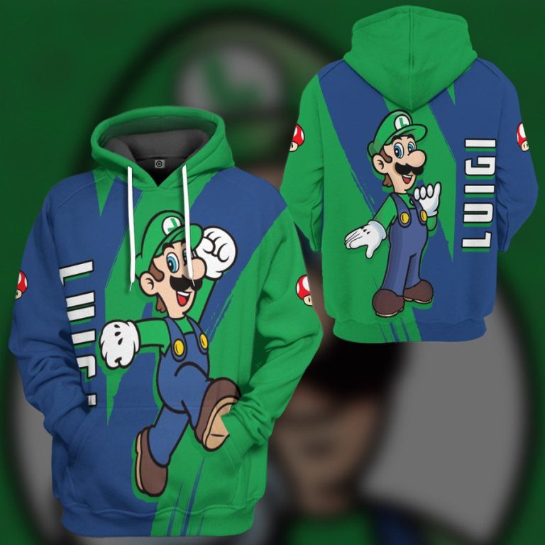 Super-Mario-Happy-Luigi-3D-Hoodie-T-Shirt-Apparel-1