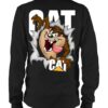 Tasmanian Devil Looney Tunes Cat 2D Shirt Hoodie