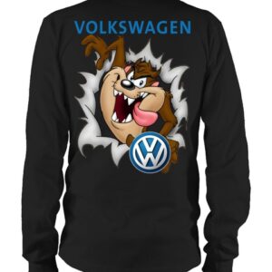 Tasmanian Devil Looney Tunes Volkswagen 2D Shirt Hoodie