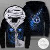 Tennessee Titans Lava Skull Zipper Fleece Hoodie