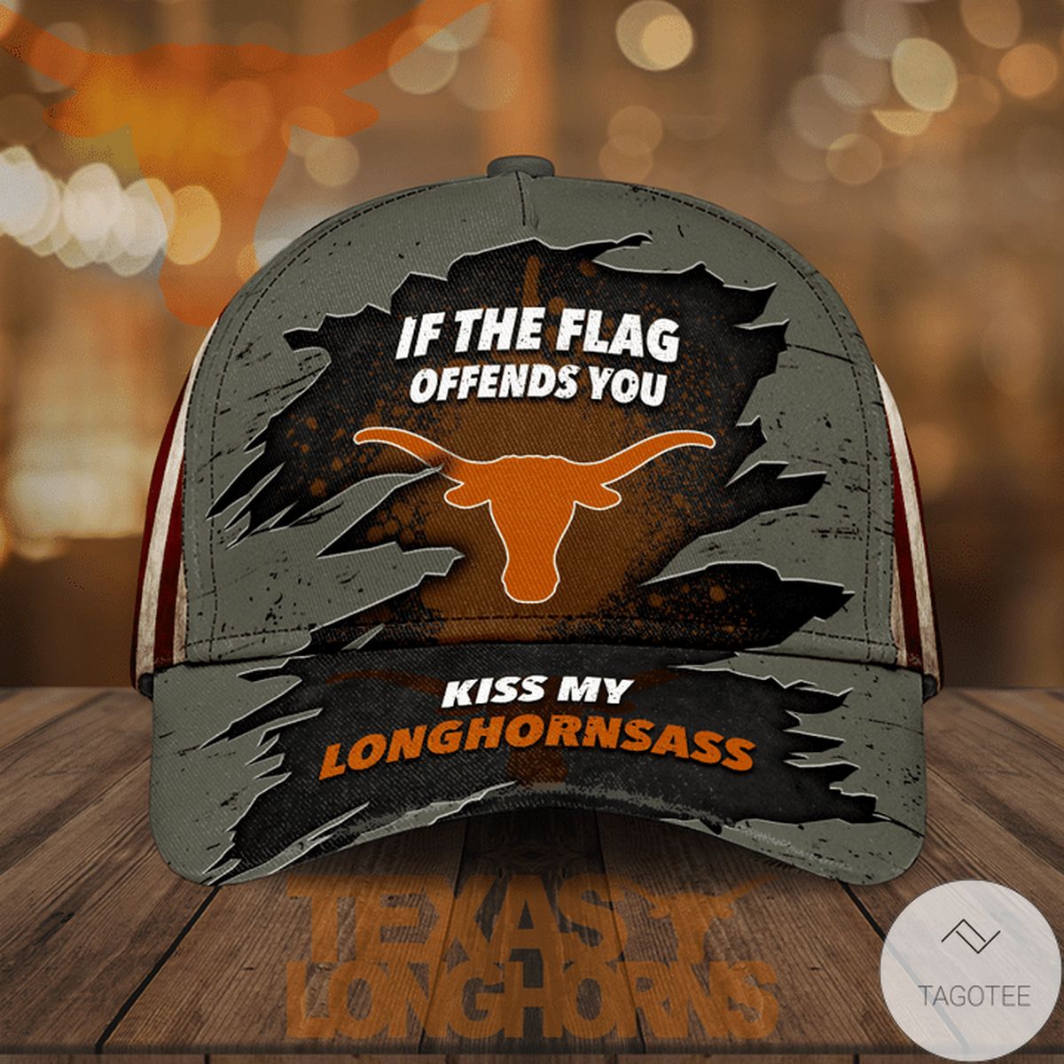 Texas Longhorns If The Flag Offends You Cap Texas Longhorns If The Flag Offends You Cap
