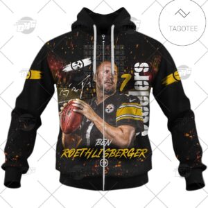 Thank You Big Ben Roethlisberger 7 Pittsburgh Steelers Nfl Thanks For The Memories Shirt Hoodie