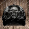 The Dead Skull And Gun All Over Printed Classic Cap
