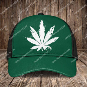 The Marijuana Leaf All Over Printed Classic Cap